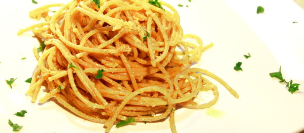 spaghetti integrali tonno