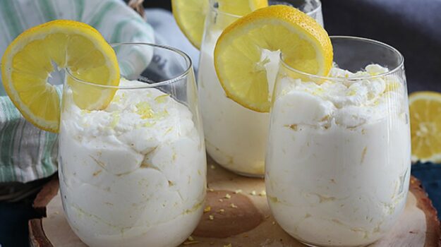 mousse al limone