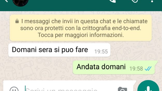 messaggi WhatsApp